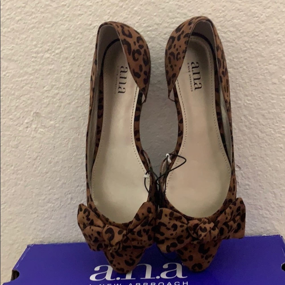 a.n.a leaped print flats